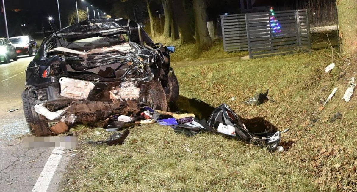 Wypadki drogowe, Tragedia młodego chłopaka Policja podaje szczegóły wypadku kierowcy (FOTO) - zdjęcie, fotografia